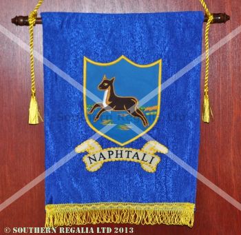 Royal Arch Tribal Banner / Ensign - Naphtali - Click Image to Close